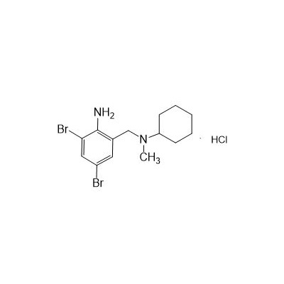 Hidreaclóiríd N-(2-Aimín-3,5-débhrómaibeinsil)-N-meitilicioclhexylamine